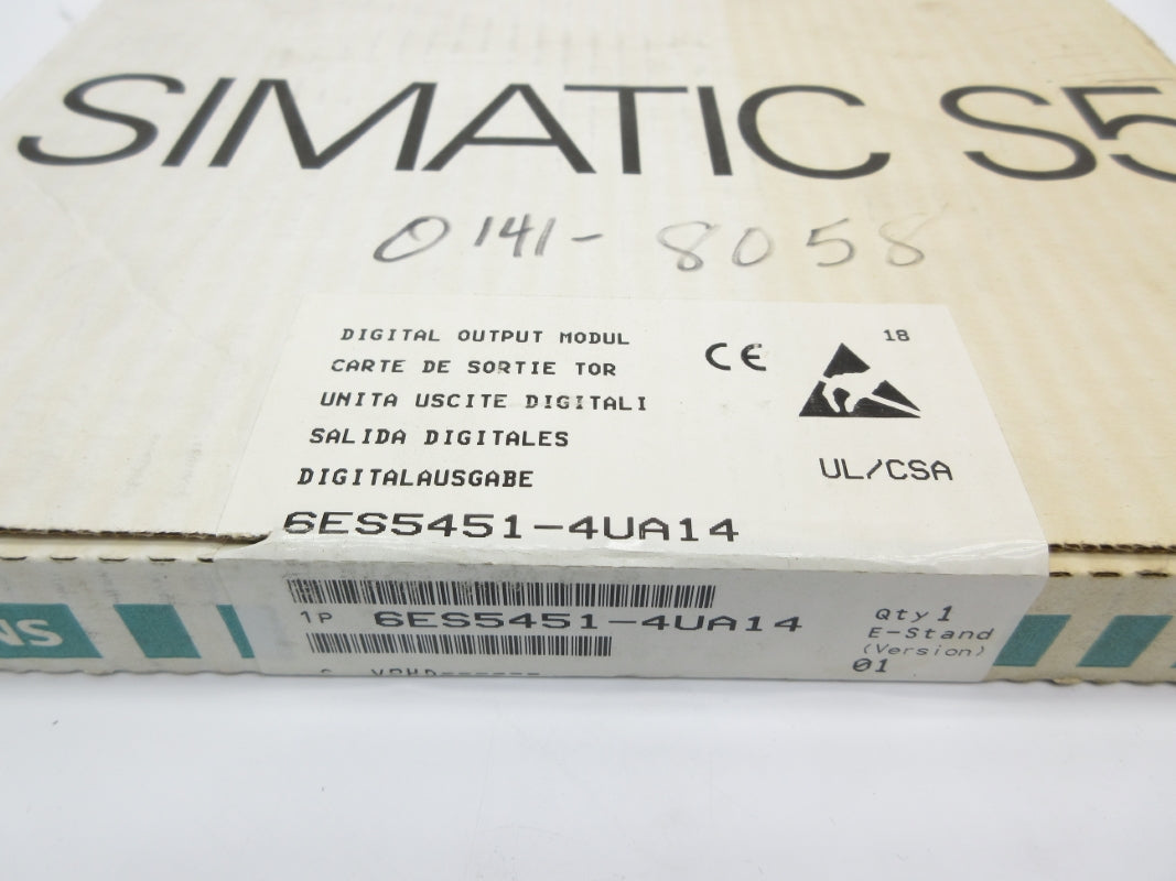 SIEMENS 6ES5451-4UA14 NSFS