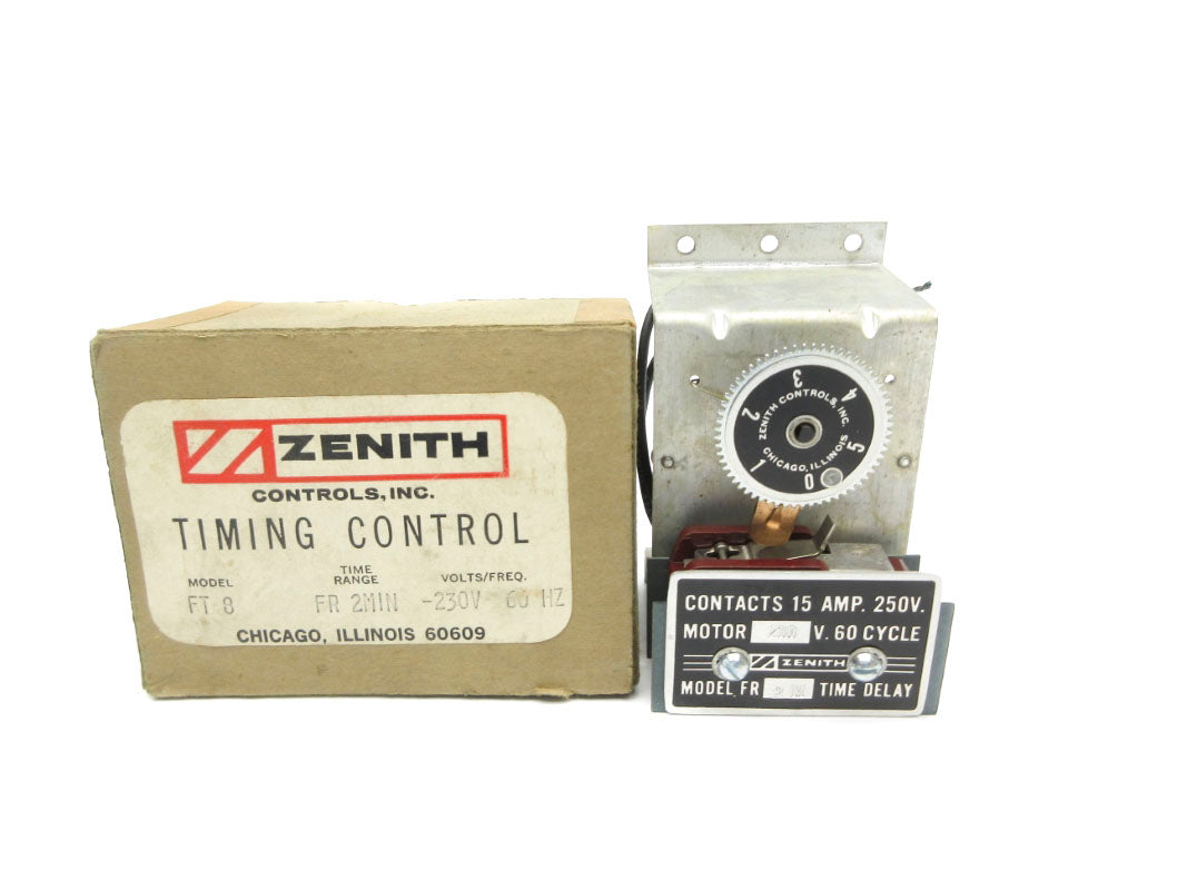 ZENITH CONTROLS FT8 230V 15A 2M NSMP