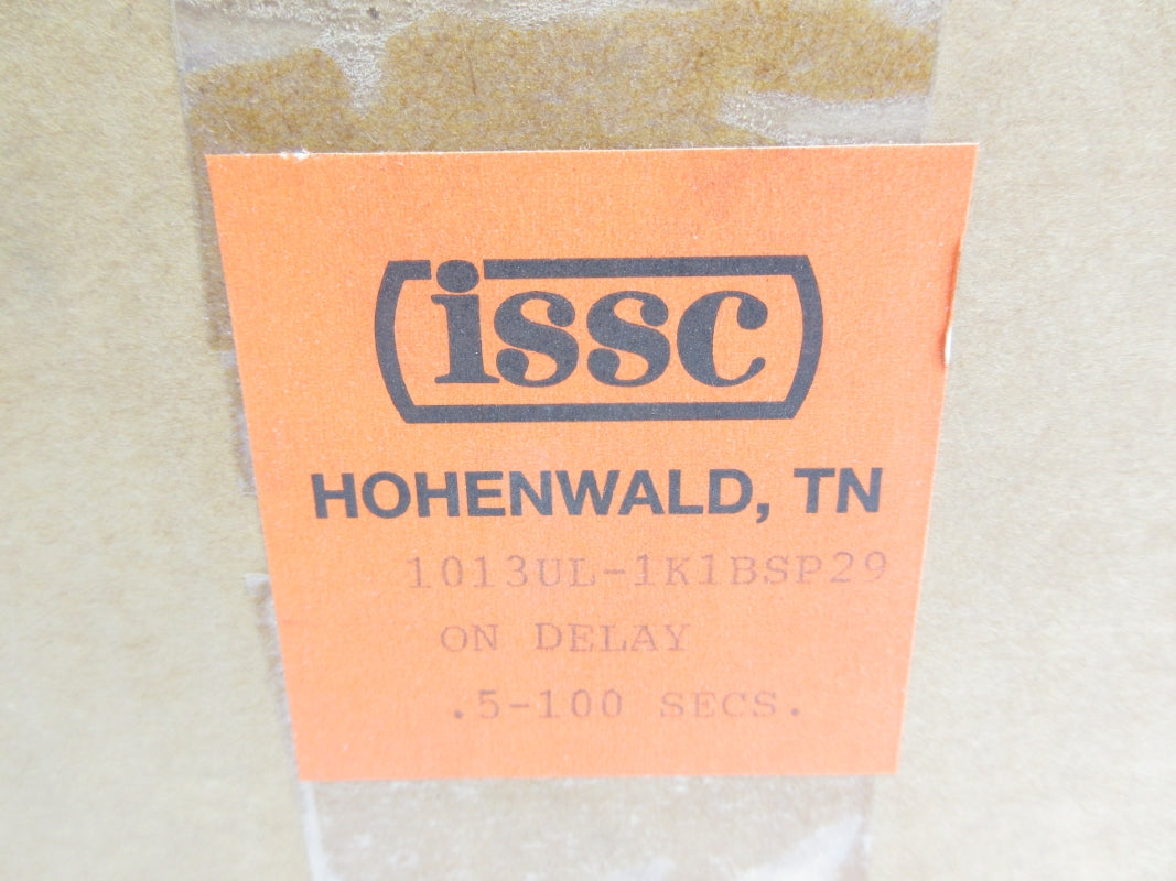 ISSC 1013UL-1K1BSP29 120VAC .5-100S NSMP