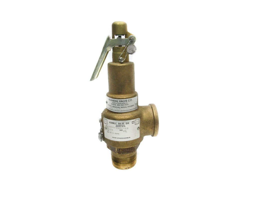 KUNKLE VALVE 6010FFM01-KM0150 150PSI 1-1/4" NSNP