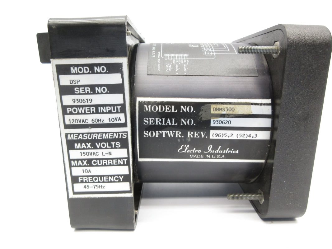 ELECTRO INDUSTRIES DMMS300 150VAC 10A UNMP