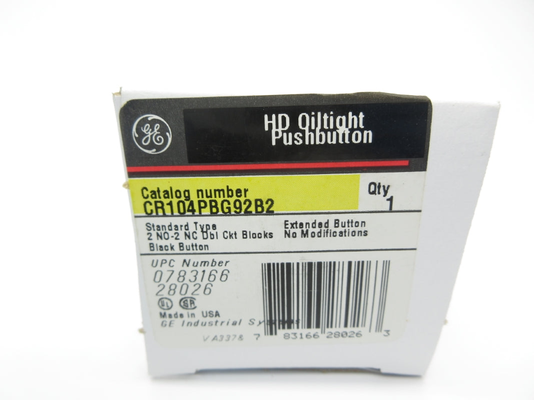 GENERAL ELECTRIC CR104PBG92B2 NSMP