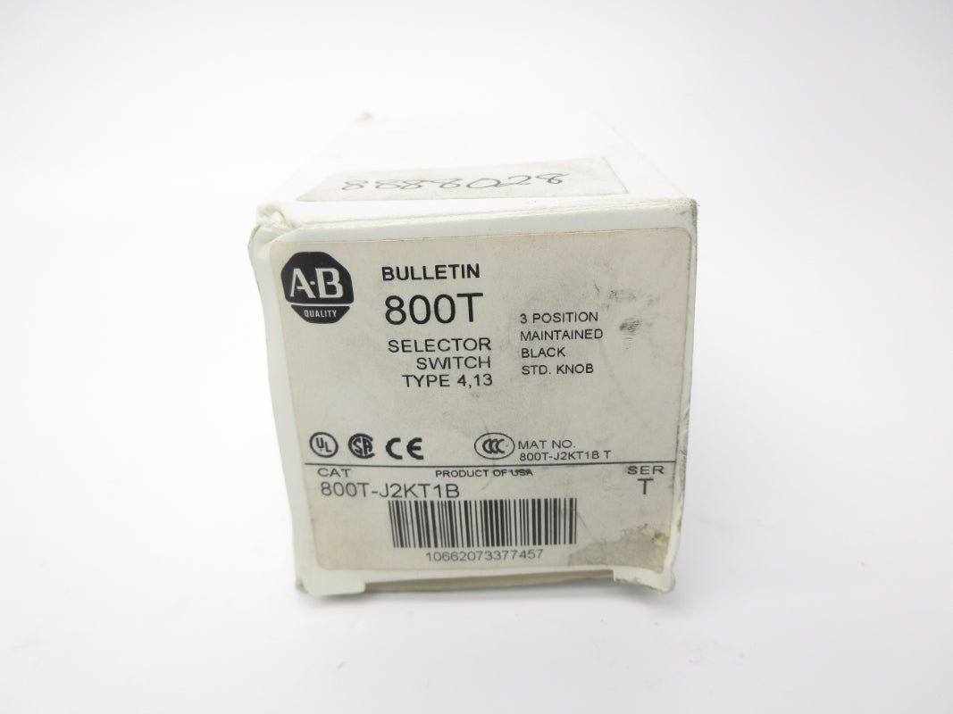 ALLEN BRADLEY 800T-J2KT1B SER. T (AS PICTURED) (WH) NSMP