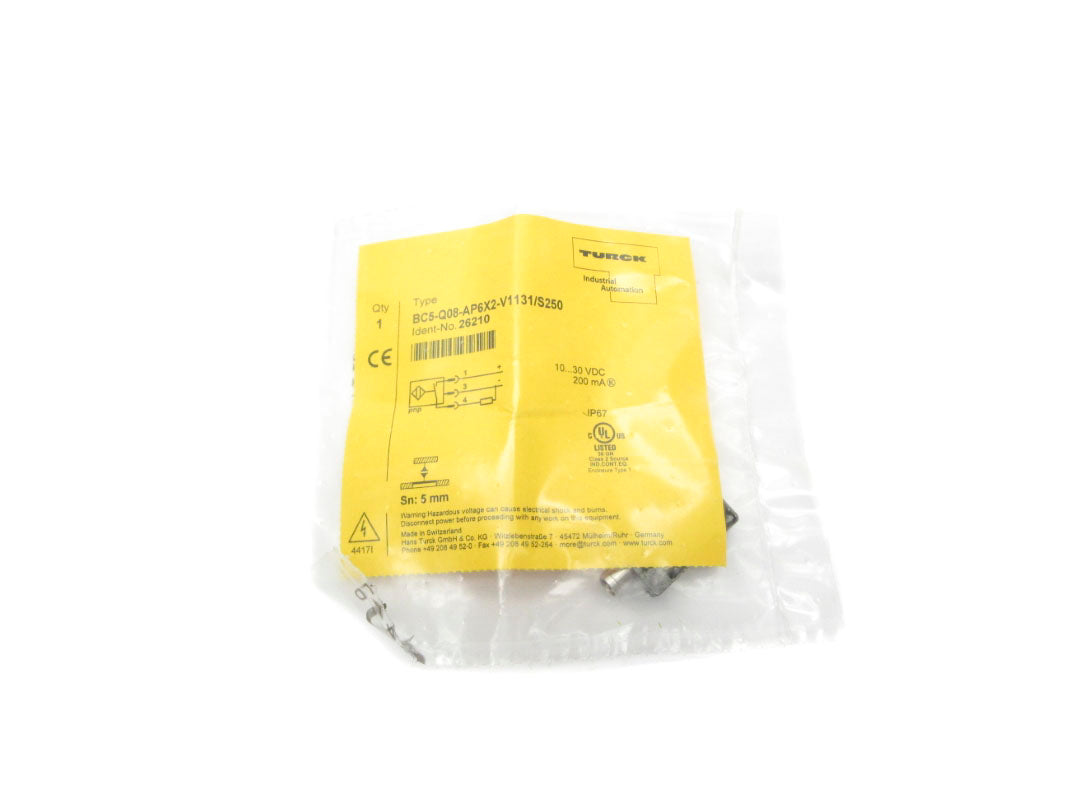 TURCK BC5-Q08-AP6X2-V1131/S250 26210 10-30VDC NSMP