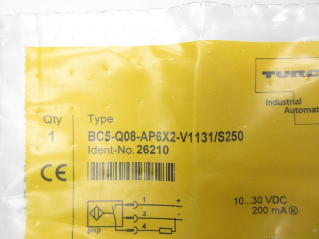 TURCK BC5-Q08-AP6X2-V1131/S250 26210 10-30VDC NSMP