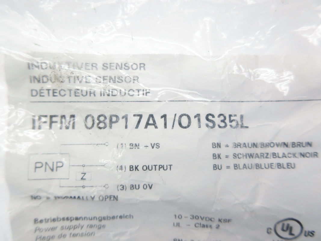 BAUMER IFFM08P17A1/O1S35L 10-30VDC NSMP