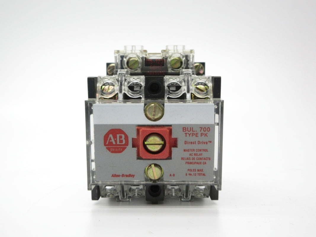 ALLEN BRADLEY 700-PK200A1 SER. D 110/120V 60A NSNP