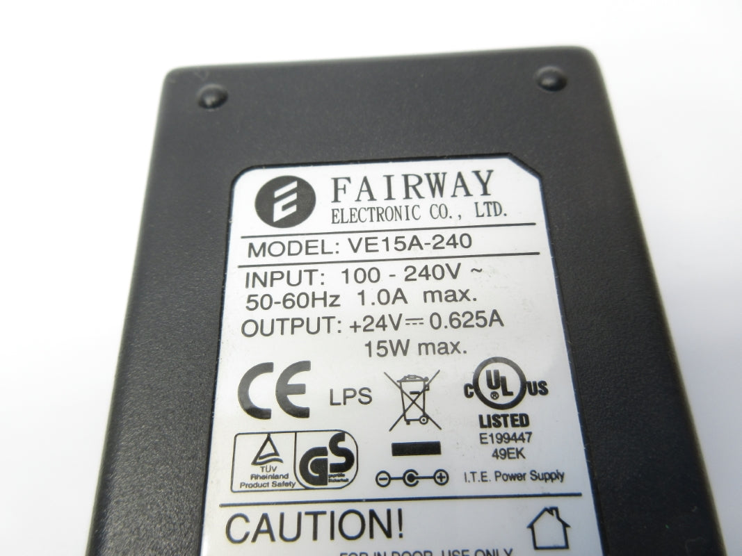 FAIRWAY VE15A-240 100-240V 1.0A NSNP