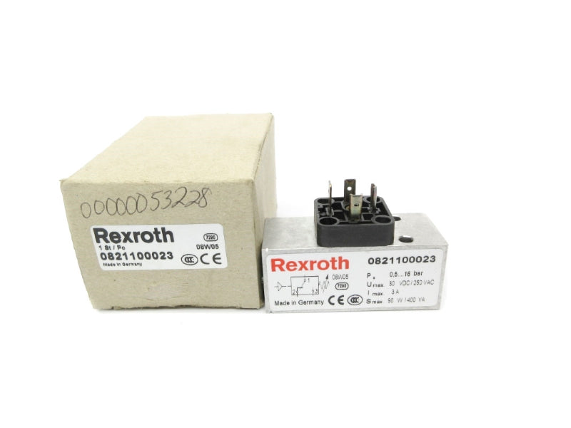 REXROTH 0821100023 250VAC 3A NSNP