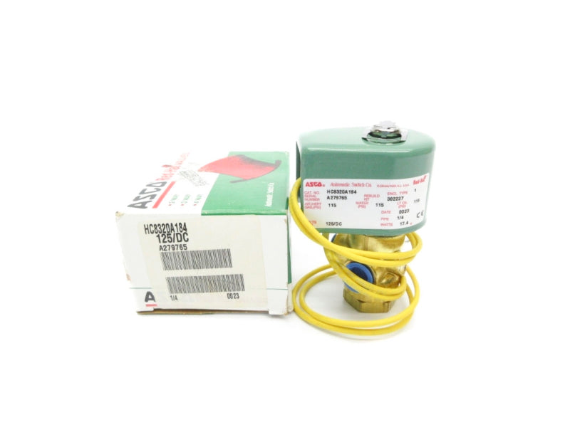 ASCO HC8320A184 125/DC 115PSI 1" NSMP