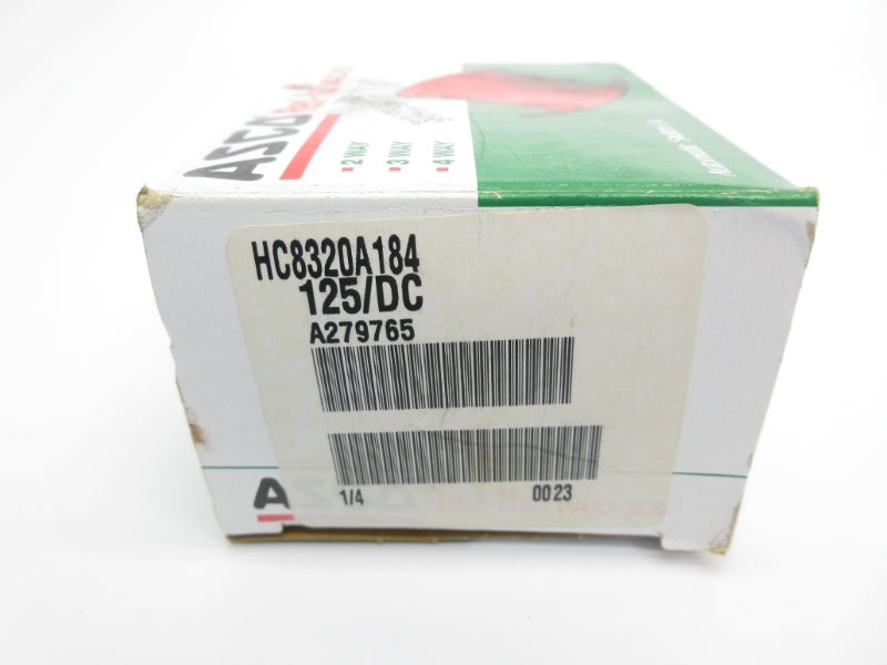 ASCO HC8320A184 125/DC 115PSI 1" NSMP