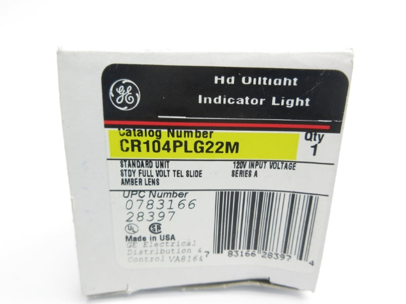 GENERAL ELECTRIC CR104PLG22M SER. A 120V NSMP
