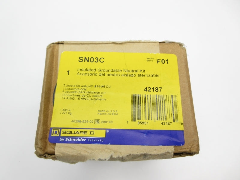 SQUARE D SN03C SER. F01 NSFS