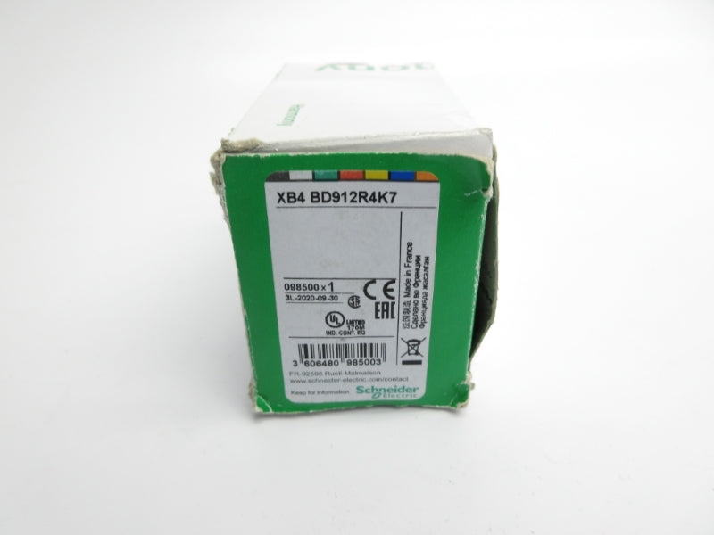 SCHNEIDER ELECTRIC XB4BD912R4K7 NSMP