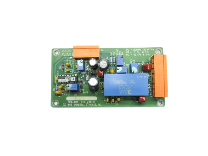 UNIVERSAL DYNAMICS PCB-081B UNMP