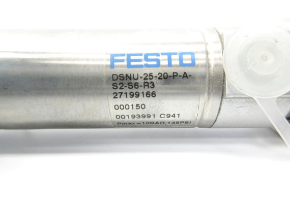 FESTO DSNU-25-20-P-A-S2-S6-R3 145PSI UNMP