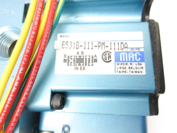 MAC 6531B-111-PM-111DA 110/120V 150PSI NSNP