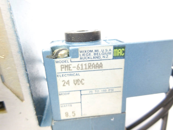 MAC PME-611RAAA 24VDC 25-150PSI NSNP