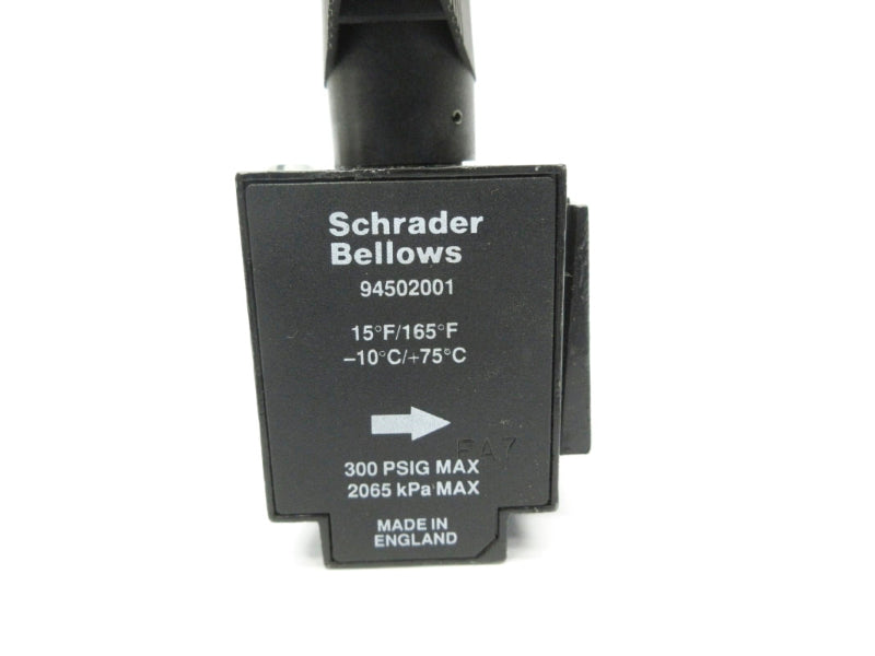 SCHRADER BELLOWS 94502001 300PSI 15/165'F NSNP