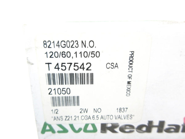 ASCO 8214G023 110/120V 5PSI 1/2" NSMP