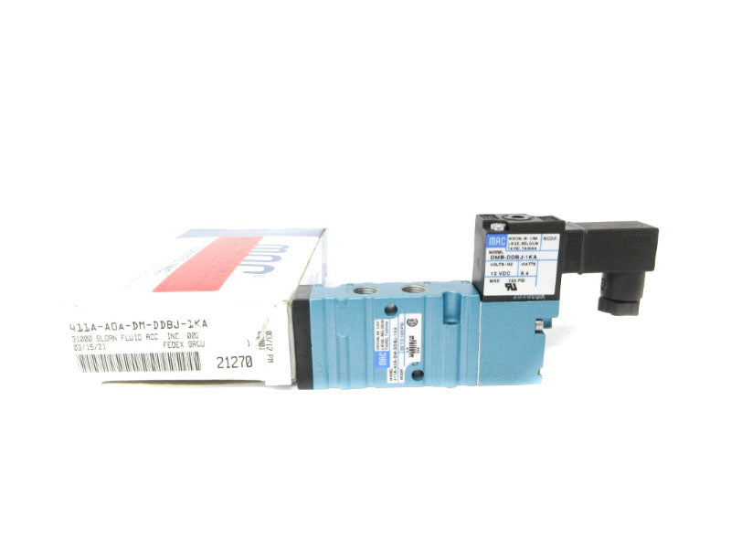 MAC 411A-AOA-DM-DDBJ-1KA 12VDC 120PSI NSMP