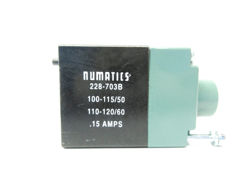 NUMATICS 228-703B 100-115/110-120V .15A NSNP