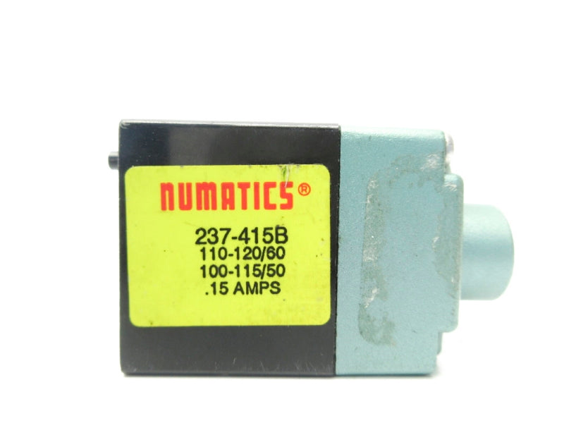 NUMATICS 237-415B 100-115/110-120V .15A NSNP