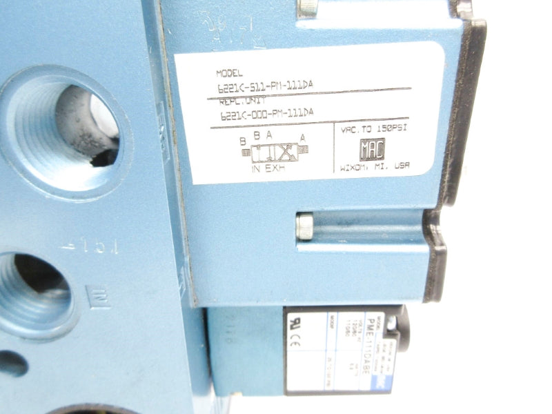 MAC 6221C-511-PM-111DA 110/120V 150PSI NSNP