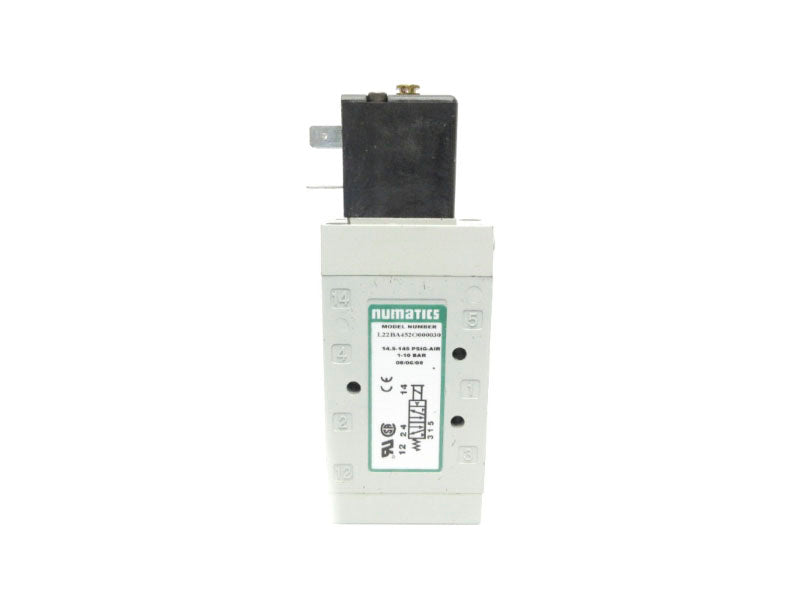 NUMATICS L22BA452O000030 120V 7A 14.5-145PSI UNMP