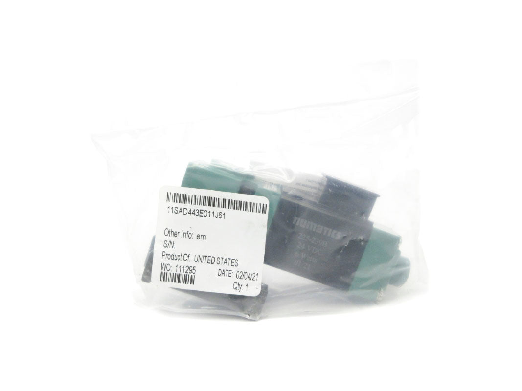 NUMATICS 11SAD443E011J61 24VDC 150PSI NSMP