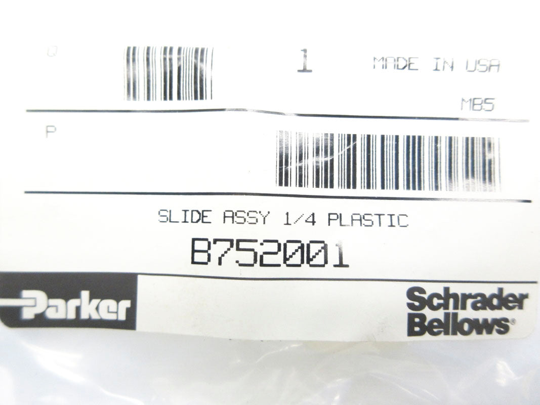 PARKER B752001 1/4" NSMP