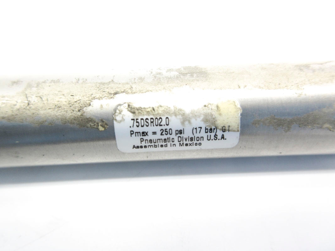 SCHRADER BELLOWS .75DSR02.0 250PSI UNMP
