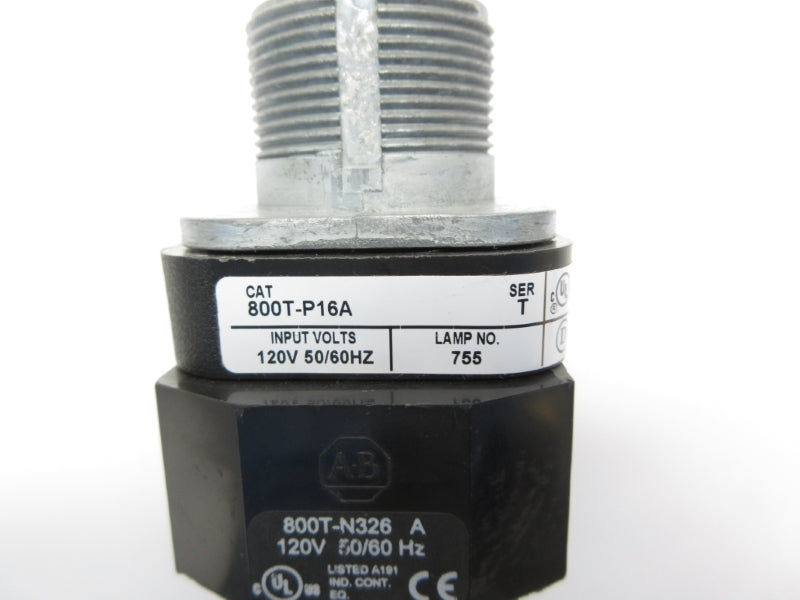 ALLEN BRADLEY 800T-P16A SER. T 120V (AS PICTURED) NSNP