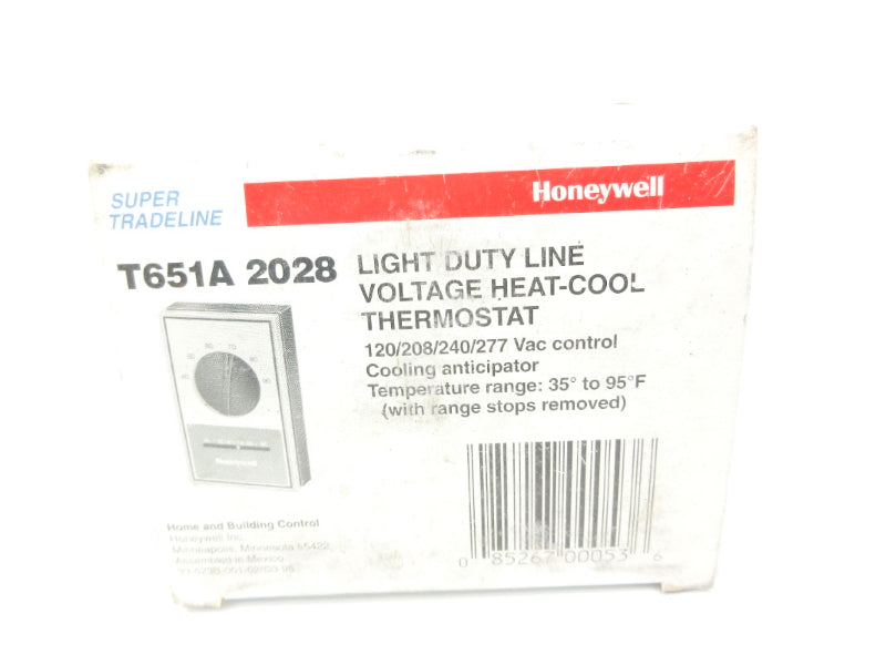 HONEYWELL T651A2028 277VAC 35-95'F NSMP