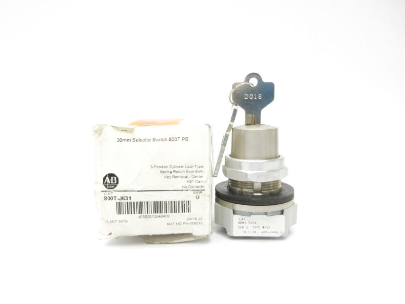 ALLEN BRADLEY 800T-J631 SER. U (WH) NSMP