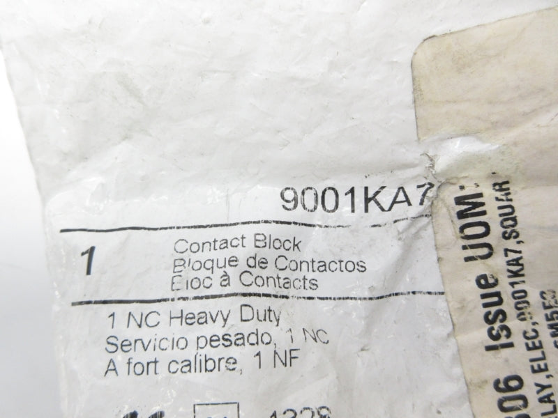 SCHNEIDER ELECTRIC 9001KA7 NSMP