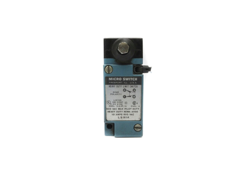 MICRO SWITCH LSW1A 600VAC 10A UNMP