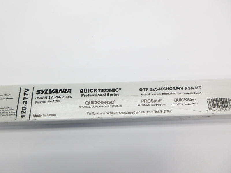 SYLVANIA QTP2X54T5HO/UNVPSNHT 120-277V NSNP