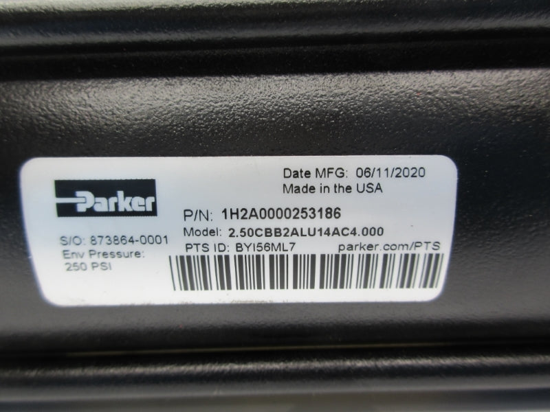 PARKER 2.50CBB2ALU14AC4.000 250PSI NSNP