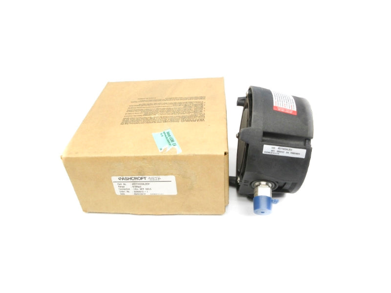 ASHCROFT 452174SD04L200# 0-200PSI 1/2" NSMP