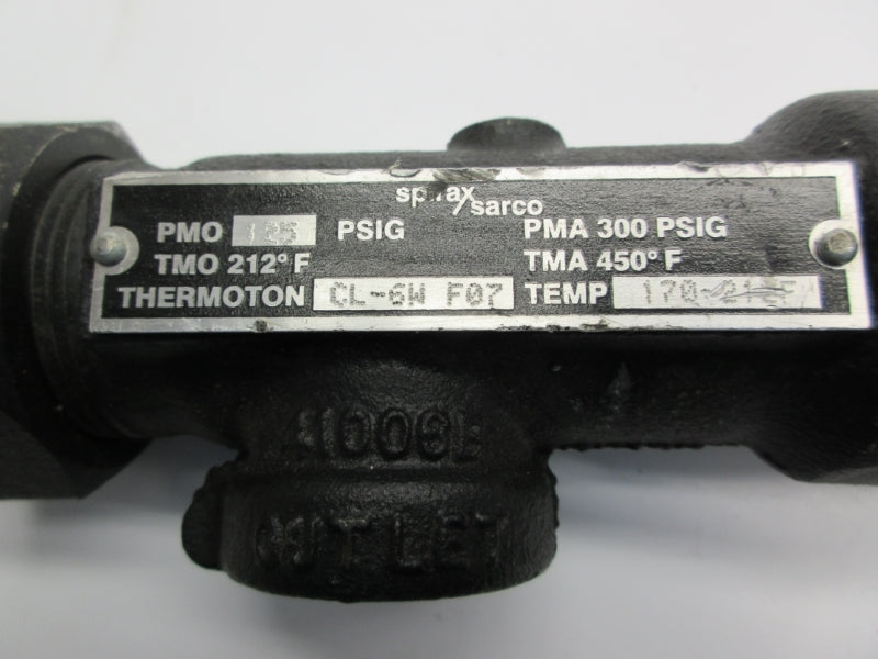 SPIRAX SARCO 41006B CL-6WF07 300PSI 450'F  NSNP