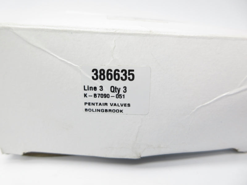 PENTAIR VALVES 386635 (PKG OF 3) NSMP
