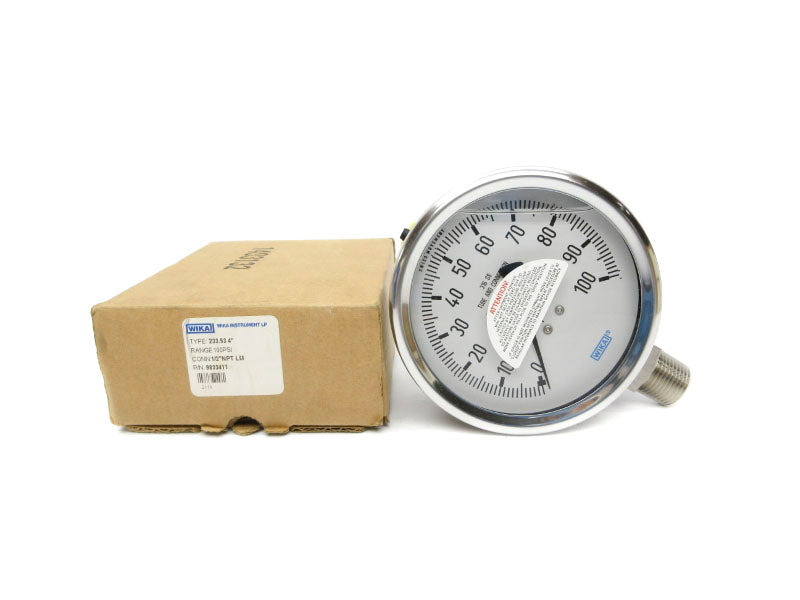 WIKA 9833417 100PSI 1/2" NSMP