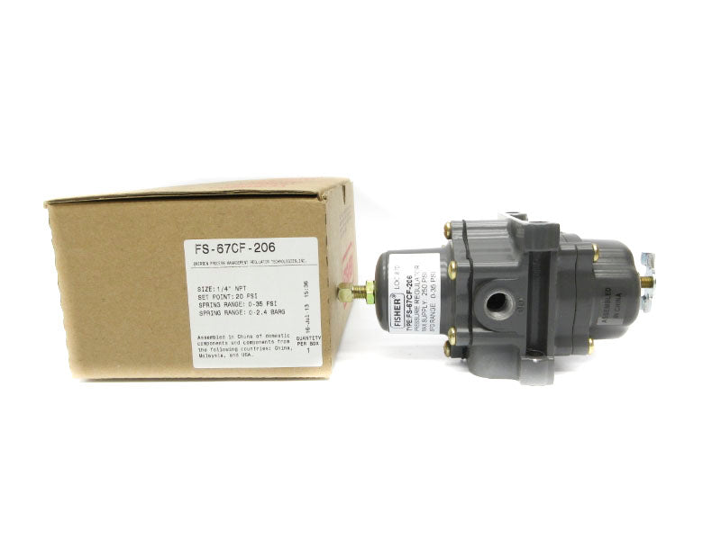 FISHER FS-67CF-206 0-35PSI 1/4" NSMP