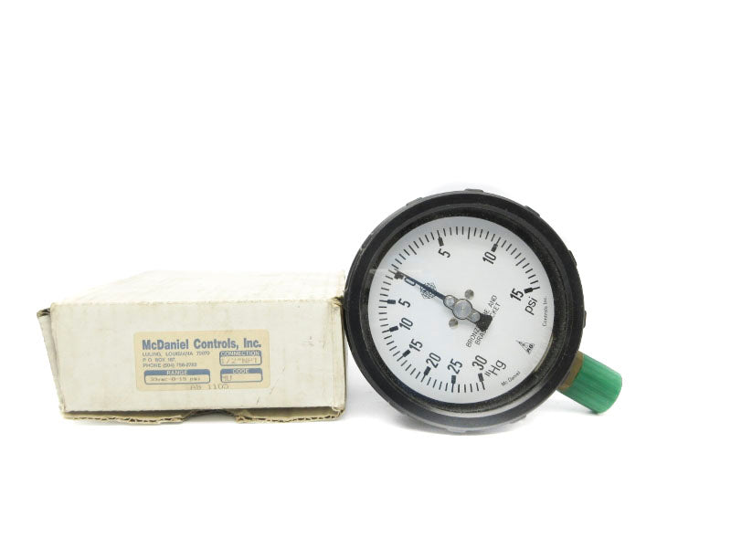 MCDANIEL CONTROLS AB1105 30VAC 0-15PSI 1/2" NSMP