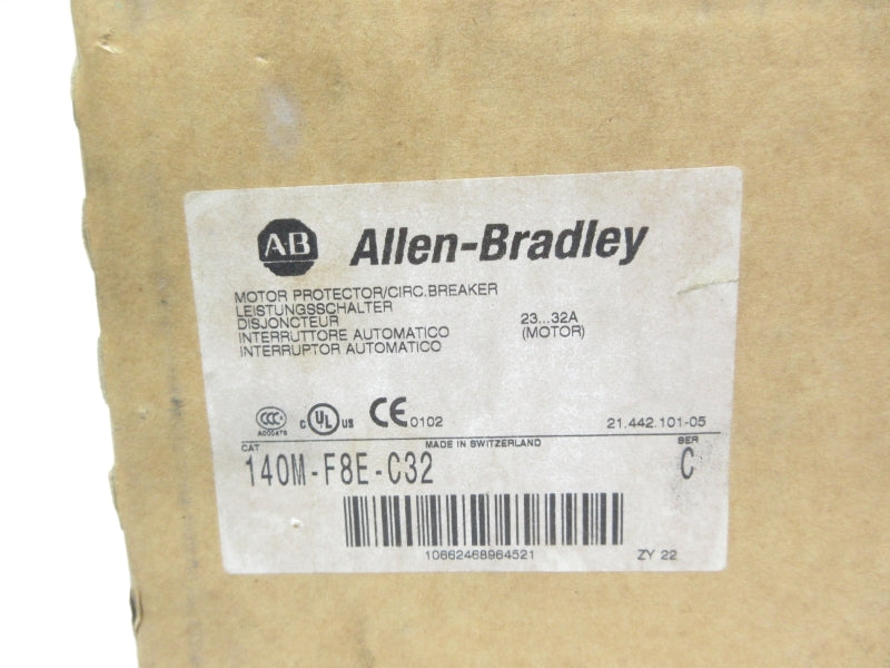 ALLEN BRADLEY 140M-F8E-C32 SER. A 23-32A (BR/WH) NSMP