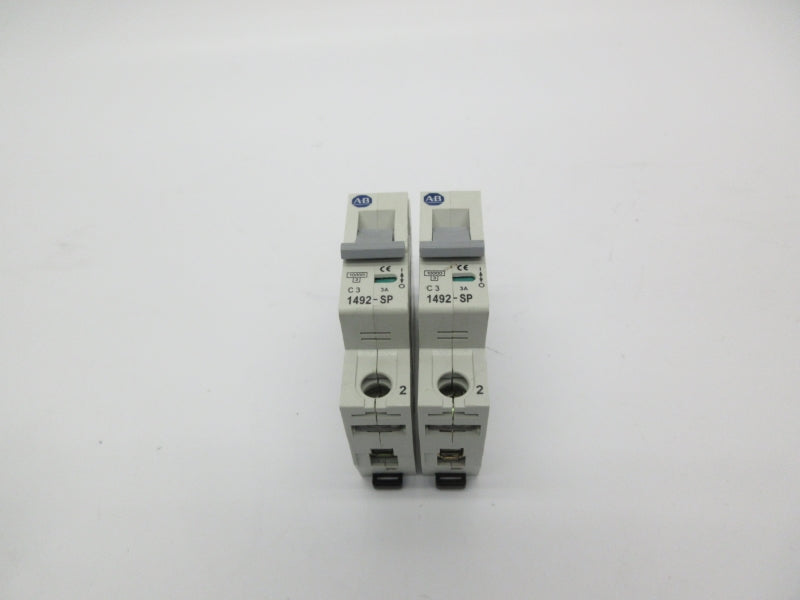 ALLEN BRADLEY 1492-SP1C030 SER. C 240/415VAC 3A (PKG OF 2) NSMP