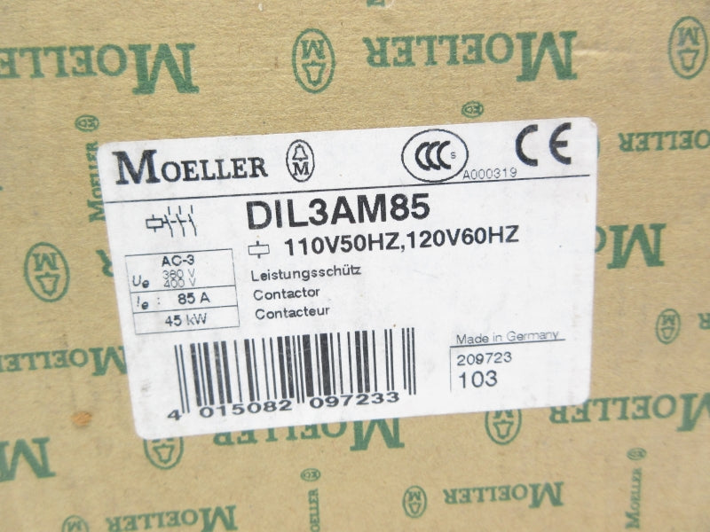 KLOCKNER MOELLER DIL3AM85 110/120V 85A NSMP
