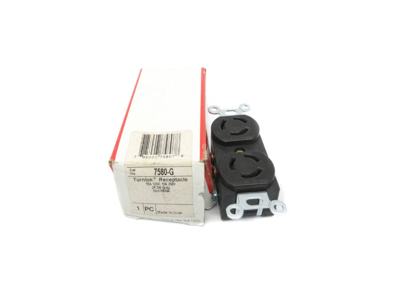 PASS&SEYMOUR 7580-G 125/250V 15/10A  NSMP