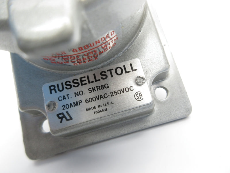 RUSSELLSTOLL SKR8G 600VAC 20A NSNP